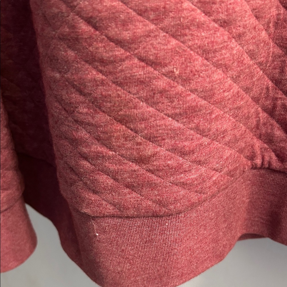 Patagonia Quilted Pullover in Brick Red - Picture 7 of 11